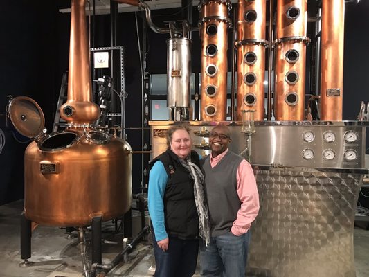 ASW Distillery at The Battery Atlanta, home of Fiddler Bourbon, Hunker Vodka & more by null