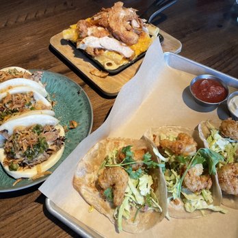 The Overpass Merchant - Coconut Shrimp Tacos, Pork Belly steam buns, and macaroni - Gastropubs Near Me - Baton Rouge, Louisiana The Overpass Merchant - Coconut Shrimp Tacos, Pork Belly steam buns, and macaroni - Gastropubs Near Me - Baton Rouge, Louisiana