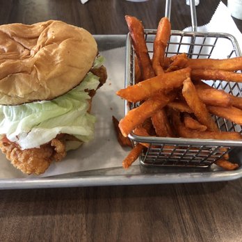 Virginia Diner - Fried Catfish sandwich and Sweet Potato Fries - Diners Near Me - Wakefield, Virginia Virginia Diner - Fried Catfish sandwich and Sweet Potato Fries - Diners Near Me - Wakefield, Virginia