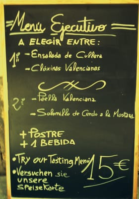 Menu photo 5 Arrocería la Valenciana Valencia, V