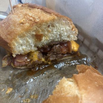 Rocky’s Cheesesteaks - Beefsteak sandwich with bacon. - Cheesesteaks Near Me - Manteca, California Rocky’s Cheesesteaks - Beefsteak sandwich with bacon. - Cheesesteaks Near Me - Manteca, California