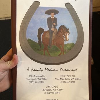 El Ranchito - a man riding a horse - Mexican Near Me - Davenport, Washington