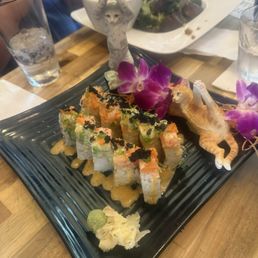 One of our sushi options One of our sushi options