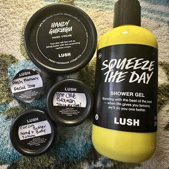 Lush - My order plus samples - Cosmetics & Beauty Supply Near Me - San Jose, California