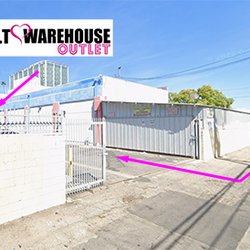 Adult Warehouse Outlet - Panorama City - Entrance from alley