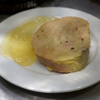 L'Avant Comptoir - Foie Gras with orange jam, so buttery!! - Tapas Bars Near Me - Paris, 75