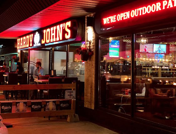 Hardy John's Bar & Grill Logo