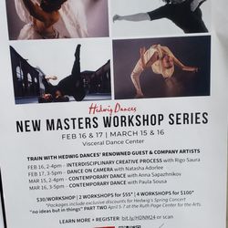 Workshops advertised