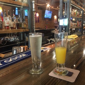 Harp And Hound - My "mimosa" which is actually just all champagne lol - Bars Near Me - Ogden, Utah