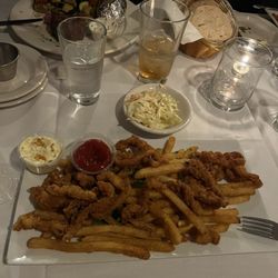 Sans Souci - Fried Clam Strips, the best i have ever had