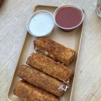 Roots Handmade Pizza - West Town - Mozzarella Sticks - Pizza Near Me - Chicago, Illinois Roots Handmade Pizza - West Town - Mozzarella Sticks - Pizza Near Me - Chicago, Illinois