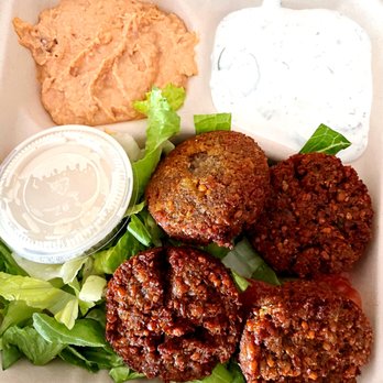 Hummus Labs - Falafel Platter - $12.95 - Mediterranean Near Me - Pasadena, California