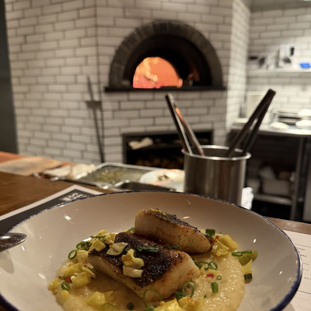 Selden Standard - Grilled walleyed with views from the chef's counter - New American Near Me - Detroit, Michigan
