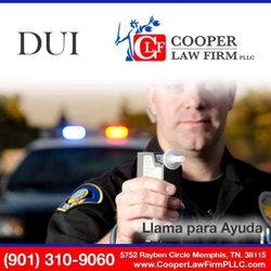 Cooper Law Firm - DUI is a serious charge bringing extremely negative financial and professional consequences. For help Please call CLF, PLLC (901) 310-9060.