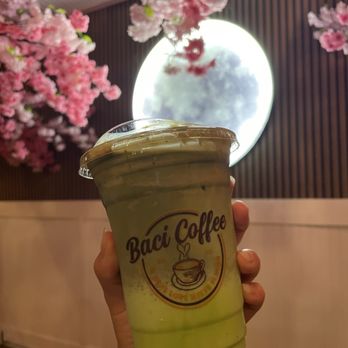 Baci Coffee - Pistachio Matcha - Coffee & Tea Near Me - San Diego, California Baci Coffee - Pistachio Matcha - Coffee & Tea Near Me - San Diego, California