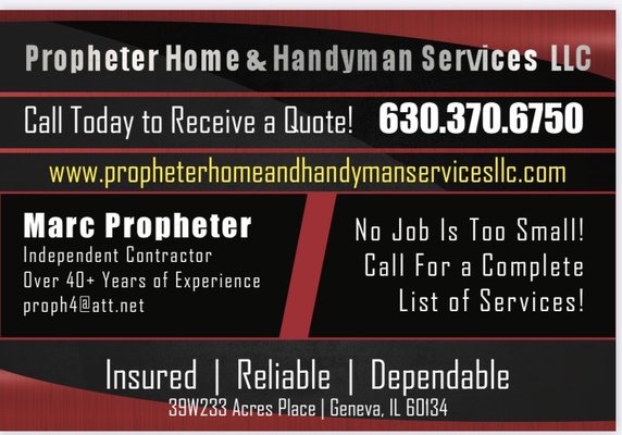 Propheter Home & Handyman Service Logo