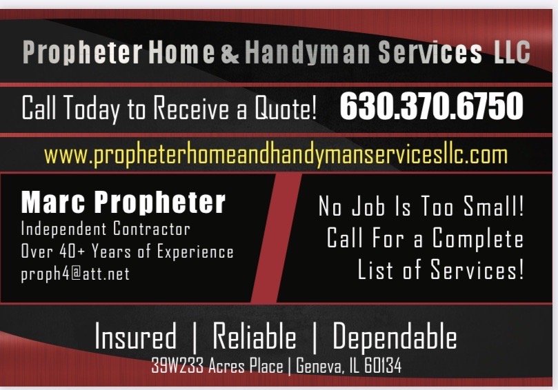 Slide of Propheter Home & Handyman Service