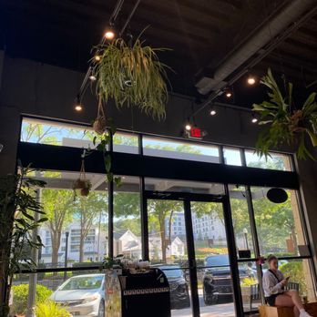 Cafe Comma - View of the entrance from inside - Coffee & Tea Near Me - Atlanta, Georgia Cafe Comma - View of the entrance from inside - Coffee & Tea Near Me - Atlanta, Georgia