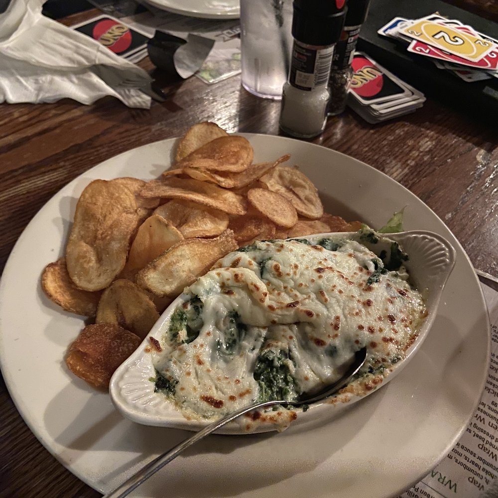 Quigley's Irish Pub - Spinach Artichoke Dip - Pubs Near Me - Naperville, Illinois Quigley's Irish Pub - Spinach Artichoke Dip - Pubs Near Me - Naperville, Illinois