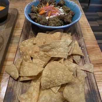 Buena Vida Tapas Lounge - Crispy ribeye on guacamole - Tapas/Small Plates Near Me - Bakersfield, California Buena Vida Tapas Lounge - Crispy ribeye on guacamole - Tapas/Small Plates Near Me - Bakersfield, California