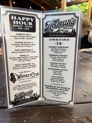 Menu photo 2 Holman's Restaurant Portland, OR Menu photo 2 Holman's Restaurant Portland, OR