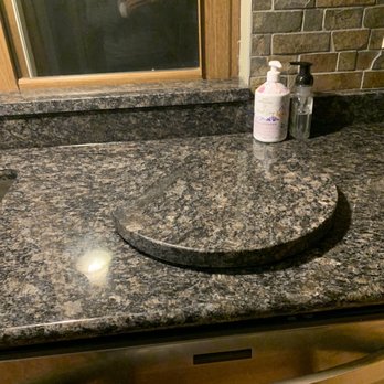 E&B Granite, Elegance & Beauty - Kitchen- love that the granite was a perfect fit in the windowsill. - Countertop Installation Near Me - St. Louis, Missouri E&B Granite, Elegance & Beauty - Kitchen- love that the granite was a perfect fit in the windowsill. - Countertop Installation Near Me - St. Louis, Missouri