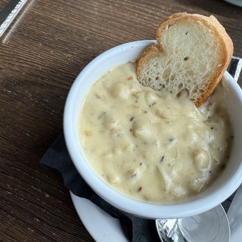 Teak - Clam Chowder... very good - New American Near Me - St. Petersburg, Florida Teak - Clam Chowder... very good - New American Near Me - St. Petersburg, Florida