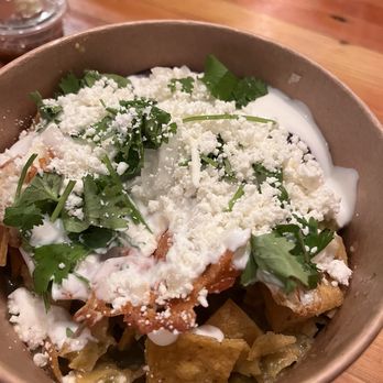 El Cafecito - Chilaquiles verdes very good with black beans and one egg. - Cafes Near Me - Vancouver, British Columbia El Cafecito - Chilaquiles verdes very good with black beans and one egg. - Cafes Near Me - Vancouver, British Columbia