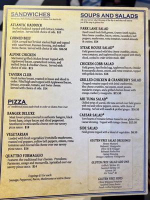 Menu photo 2 Park Lane Tavern Hampton, VA