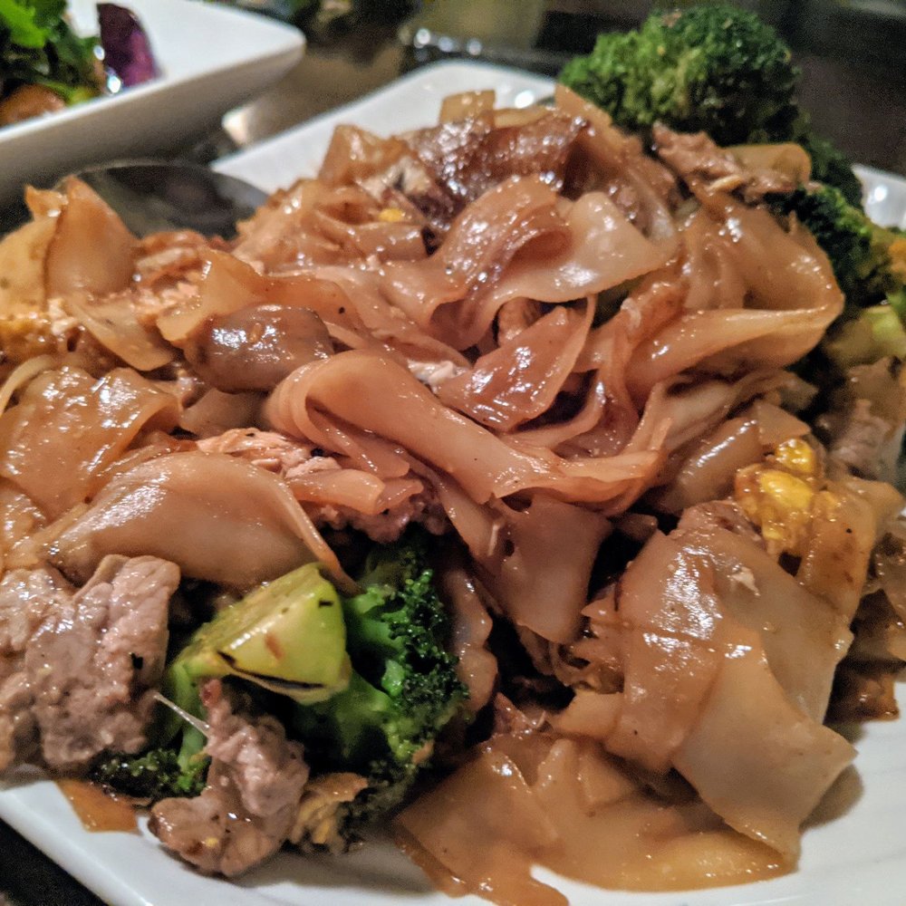 Thai Orchid - Pad See Ew with Beef - Thai Near Me - Campbell, California Thai Orchid - Pad See Ew with Beef - Thai Near Me - Campbell, California