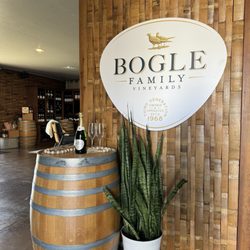 Bogle Vineyards - What a beautiful entrance