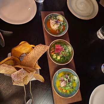 Artango Bar & Steakhouse - Trio de Ceviches - Argentine Near Me - Chicago, Illinois