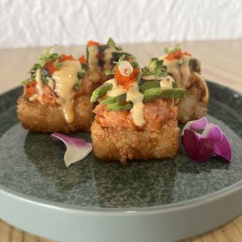 Yuzu sushi - Crispy rice spicy tuna!yummy!! - Sushi Bars Near Me - Haddonfield, New Jersey Yuzu sushi - Crispy rice spicy tuna!yummy!! - Sushi Bars Near Me - Haddonfield, New Jersey