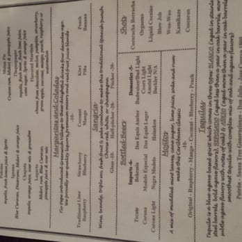Tio Pepe - Drinks Menu 2. Dated: May 2015. - Spanish Near Me - New York, New York Tio Pepe - Drinks Menu 2. Dated: May 2015. - Spanish Near Me - New York, New York