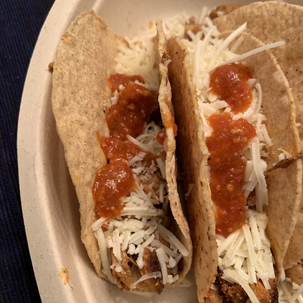 Chipotle Mexican Grill - These tacos were supposed to be chicken, hot salsa, cheese and lettuce - Mexican Near Me - Clark, New Jersey Chipotle Mexican Grill - These tacos were supposed to be chicken, hot salsa, cheese and lettuce - Mexican Near Me - Clark, New Jersey
