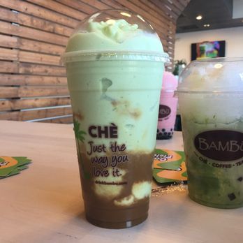 Bambu - Half Smashed Avocado Half Vietnamese Iced Coffee, Smashed Avocado with Boba - Juice Bars & Smoothies Near Me - Millbrae, California