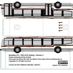 Consolidated Bus Transit - Bus Number 1111 is NovaBus LFS