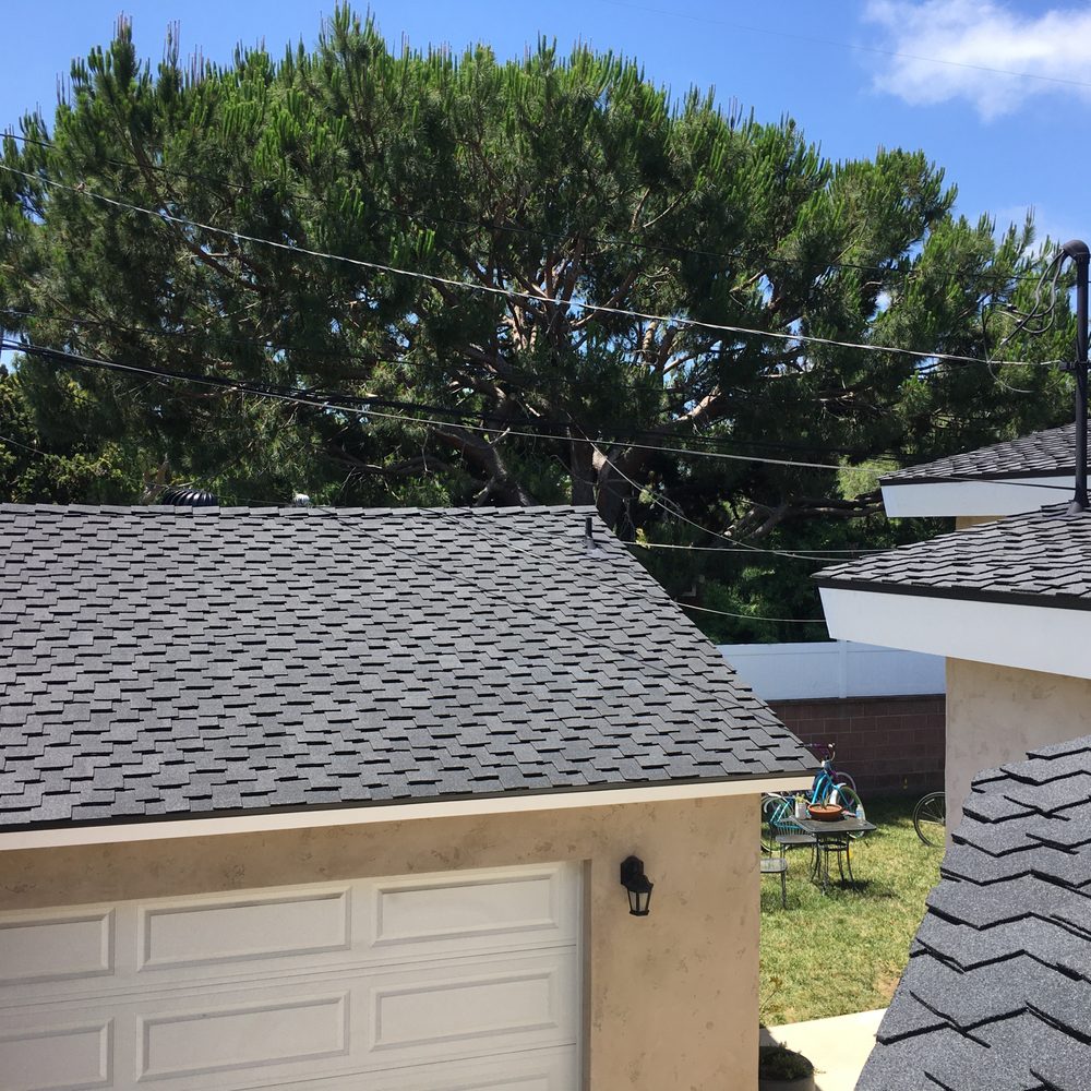 EC Roofing - Presidential TL in Charcoal Black with black flashing - Roofing Near Me - Huntington Beach, California EC Roofing - Presidential TL in Charcoal Black with black flashing - Roofing Near Me - Huntington Beach, California