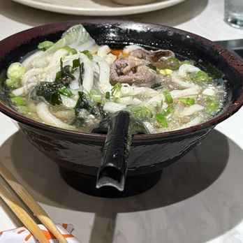 Cal Shabu - Soup base for the Choice Beef Rib Eye - Japanese Near Me - Fountain Valley, California