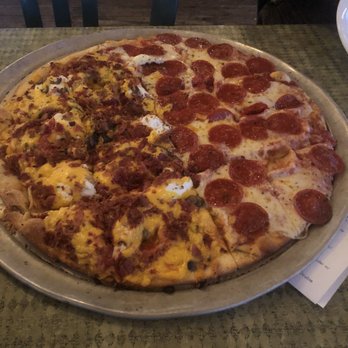 Bazbeaux Pizza - Pepperoni pizza and 4 cheese pizza Premium Topping Pizza - Pizza Near Me - Indianapolis, Indiana