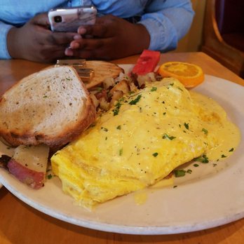 Wild Wheat - Dungeness crab and asparagus omelette with Jewish rye! - Breakfast & Brunch Near Me - Kent, Washington Wild Wheat - Dungeness crab and asparagus omelette with Jewish rye! - Breakfast & Brunch Near Me - Kent, Washington