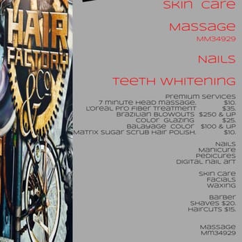 Rob Lowther - Extra services in the salon - Hair Stylists Near Me - Port Orange, Florida