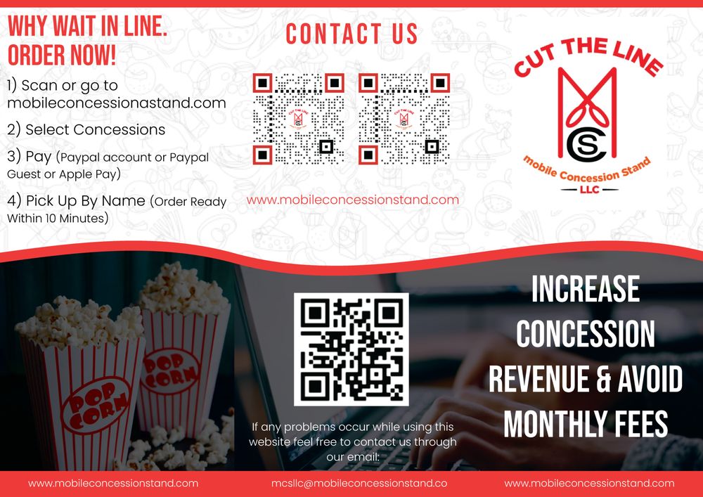 CUT THE LINE MOBILE CONCESSION STAND 10 Photos Harvest, Alabama