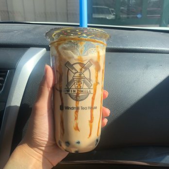Windmill Tea House - Brown sugar milk tea with brown sugar boba - Bubble Tea Near Me - Albuquerque, New Mexico Windmill Tea House - Brown sugar milk tea with brown sugar boba - Bubble Tea Near Me - Albuquerque, New Mexico