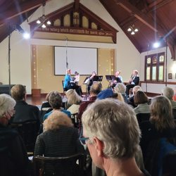 The Old Church at the Madeleine - 5/4/2023 - 45th Parallel plays at the Madeleine School