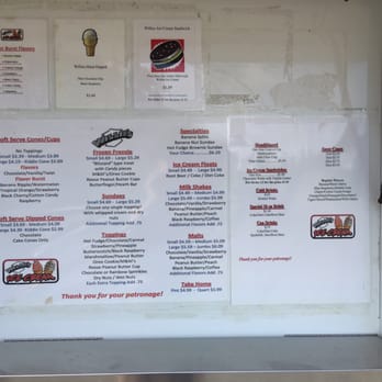 Willie's Ice Cream - Menu - Ice Cream & Frozen Yogurt Near Me - Berryville, Virginia Willie's Ice Cream - Menu - Ice Cream & Frozen Yogurt Near Me - Berryville, Virginia