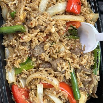 Rice By Mama - Spicy Beef fried rice - Thai Near Me - Ventura, California Rice By Mama - Spicy Beef fried rice - Thai Near Me - Ventura, California