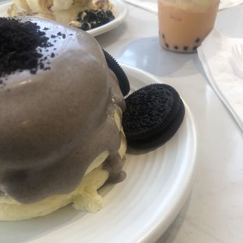 Miss Cheese Tea Cafe - Fluffy pancake w Oeros - Bubble Tea Near Me - Pasadena, California Miss Cheese Tea Cafe - Fluffy pancake w Oeros - Bubble Tea Near Me - Pasadena, California