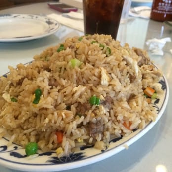 Wok's Cookin' - Beef fried rice...everyone was ordering it so I said "me too". It was pretty good. - Chinese Near Me - Castaic, California Wok's Cookin' - Beef fried rice...everyone was ordering it so I said "me too". It was pretty good. - Chinese Near Me - Castaic, California