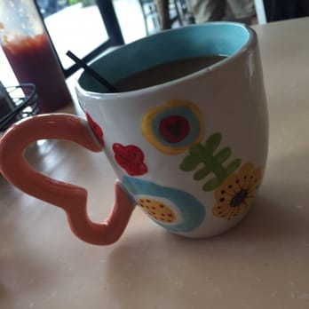 My Cafe - I think this is my favorite cup. Caramel sea salt chocolate coffee was delicious too - Breakfast & Brunch Near Me - Kapolei, Hawaii My Cafe - I think this is my favorite cup. Caramel sea salt chocolate coffee was delicious too - Breakfast & Brunch Near Me - Kapolei, Hawaii
